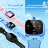 Montres Y36 4G Kids Smart Watch SIM CADE CALP VOICT CHAT SOS GPS LBS WiFi Location AMARRE ALARME SMARTWATCH GARPS GARMES FIRS pour iOS Android