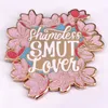 Girls flower enamel pin childhood game movie film quotes brooch badge Cute Anime Movies Games Hard Enamel Pins