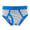 Boys Solid Color Briefs Underwear 5Pcs 240409