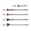 5pcs Dental Holding Needle Polished Shaft Dental Lab Polishing Shank Mandrel Burs Rotary Tool For Polisher Machine Cutting