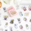 46pcs Flower Market Series Boxed Stickers Decoratief Scrapbooking Diy Label Diary Stationery Album Telefoon Journal Planner