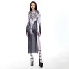 Casual Dresses PixieKiki Anime Print Sheer Mesh Dress Harajuku Streetwear Y2k Grunge Clothes Split Long For Women Spring 2024 P85-BI15