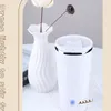 Mugs Electric Mixing Mug USB Charging Automatic Stirring Cup Magnetic Led Display Portable Stainless Steel For Cocoa