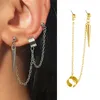 Boucles d'oreilles étalon chaînes de mode pendentif pour les femmes filles punk hip hop géométriques charmes bijoux de bijoux de fête 1 pièce