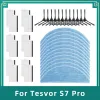Для Tesvor S7 Pro Robot Vacuum Chemer Bidse rate Hepa Filter Filter Cloths Clate