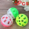 5 Pcs Colorful Bird Jingle Bell Balls Dog Cat Parrots Pet Chew Sound Training Toy