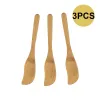 Espalhador de manteiga de bambu 3pcs Definir ferramentas de cozinha Faca de bambu de utensílios de mesa de mesa