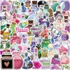 Kinderspeelgoedstickers 50 stks schattige magische fles Pharist Cartoon Apothecary Diy Telefoon koffer laptop koelkast koelkast koelkast coole sticker Decal Drop levering DHSFM