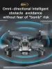 Droni P11s drone, doppia fotocamera ad alta definizione, evitamento ad ostacoli a 360 °, elicottero senza pennello, quadricottero telecomandato pieghevole