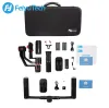 Parti Feiyutech A2000 3 Asse Gimbal DSLR STABILIZZATORE DUPPAI DUPPAI SINGOLO PERCENDIO PER CANON 5D SONY NIKON 2000G PAYLOETooth Bluetooth