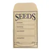 100Pcs Seed Envelopes 3.1X4.7 Inch, Seed Envelopes Brown Paper Seed Packets Envelopes For Storage Vegetable Durable