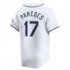 Isaac Paredes Baseball Jersey Randy Arozarena Yandy Diaz Brandon Lowe Jose Siri Jose Caballero Amed Junior Caminero Zach Eflin Shane McClanahan Josh Lowe