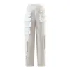 Mode pantalon de poche de coton de coton de coton baggy en gros