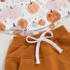 Kledingsets Pumpkin Print Baby Girls Boys Halloween Outfits Infant Kleding Lange Mouw Tops Broek 2 stks Set Toddler Fall Casual Tracksuit