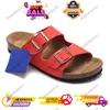 Birkinstocks Boston Clogs tofflor Designer Sandaler CLOG Arizona glider män Kvinnor Flip Flops Buckle Stock Sliders Päls Kohidet utomhussko Birkin Stocks Shoes 35-46