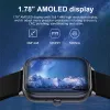 IMIKI ST1 Smart Watch Man Women Bluetooth Call SmartWatch 1.78 "AMOLED 368*448 Exibir rastreador de monitor SPO2 de frequência cardíaca em tempo real