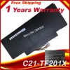 Batterijen C21TF201X Batterij 7.5V 22WH voor ASUS Eeepad TF201 TF300 Laptop Batterij Bateria Akku