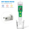 ORP-169E Digital ORP Meter Drinking Water Quality Tester LCD Display 0 ~ +/- 1999MV ORP Redox Tester för akvarium och pool