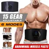 Ceinture minceur EMS Trainer Stimulatrice musculaire abdominale Taille de la taille de la ceinture de stimulation musculaire électro