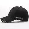 Bérets Unisexe Fashion Hoop Concise Style Ring Sport CAP CURVE CURVE Men de baseball Femme Visors