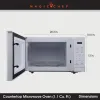 0MW desktop microwave kitchen appliances for household use, 1000W, white