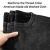 Rose Gedrukt T -shirt 280 g zware shortsleeveved Mens Summer Multicolor Shirt American Retro Washing Old Plus Graphic T Shirts 240402