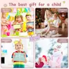 Cute Cartoon Full HD Video Digital Camera Instant Mini Camera Children Fun Birthday Gift Portable Sports Po Camera 240327