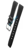 JAWODER Watchband 22 mm de qualité supérieure étanche à plongée en silicone en caoutchouc STRAP WORK avec boucle en acier inoxydable pour Portugal9614231
