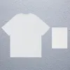 디자이너 남성용 티셔츠 클래식 콜라 브랜드 디자이너 클래식 기본 자수 배지 느슨한면 바운드 넥 섬 T 셔츠 0030999