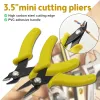 Diy Pinkuo Diagonal Pliers Thin Mouth Model Pointed Nose Pliers Handmade Jewelry Mini Scissors Auxiliary Tool