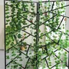 Decorative Flowers 2.2M Green Silk Artificial Hanging Ivy Leaf Garland Plants Vine Grape Leaves 1Pcs Home Bathroom Decoration Garden Party