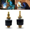 Conector de soldadura Gas Conector eléctrico MIG TIG Soldador Torcha Consumibles