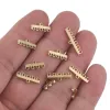 20pcs Necklace Connector Finding Component Multi Strand Bracelet Layer Clasp Buckle Pendant Bails Tassel Chandelier Charms Craft