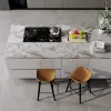 Vinyl Oil Proof Marble Wallpaper for Kitchen Countertop Cabinet Shelf PVC Self-Adhesive Waterproof Contact Paper for Bathroom