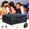 Amplificateur de puissance stéréo Woopker AK45 Pro Max 820W 2 Channel Classe D Bluetooth HiFi Ample Karaoke Player pour Home Theatre