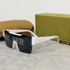 Lunettes de soleil pour hommes Lunettes de soleil de créateurs pour femmes surdimension des lunettes de luxe à demi-cadre