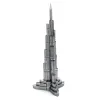 Burj Khalifa Tower 3D Metal Puzzle model kits DIY Laser Cut Puzzles Jigsaw Toy For Children