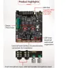 Wzmacniacz Sotamia 2.1 Kanał Bluetooth Power Wzmacniacz Audio Board 50x2+100W Mikrofon KTV subwoofer subwoofer anplififidor de audio