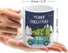 Tasses Joyeux Noël et camping-car tasse de bois de neige en céramique tasse avec poignée café 11 oz pour la maison de bureau cadeau de bricolage