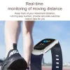 Armbänder QW16 Smart Watch -Schrittzähler Herzfrequenz Blutdruck Monitor wasserdichte Fitness -Schlafaktivität Tracker Sport Smart Band Armband