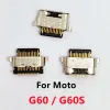 10pcs Novo para Motorola Moto G100 G60 G50 G30 G20 G10 Energia One Zoom Hyper USB Porta de carregamento Dock Socket Pluck Charger Connector