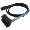 SAS SFF-8087 до 4 SFF-8482 Внутренний мини-SAS Cabl SATA Кабель 36PIN 8087 до 29PIN 8482 CABLE SAS с 15PIN Power Port