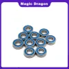 10PCS ABEC-5 MR126-2RS MR126 2RS MR126 RS MR126RS 6x12x4 mm rubber sealed miniature High quality deep groove ball bearing