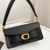 حقيبة Crossbody Bag Crossbody حقيبة مصممة حقيقية حقيبة فاخرة حقيبة يد تاببي نقي اللون من الجلد الأصلي نساء صيف مصمم حقيبة يدوية حقيبة السرج