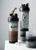 Bouteille d'eau sport shaker 500 ml de protéine poudre mélange de sport fitness gym de botlatel en plastique portable mezclador 404816508