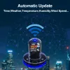 Orologio per tubo nixie smart wifi bagliore orologio tubo fai -da -te orologio cyberpunk orologio digitale orologio visivo aggiornamento automatico mutevole