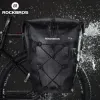 ROCKBROS Waterproof Bike Bag 20L Travel Cycling Bag Basket Bicycle Rear Rack Tail Seat Trunk Bags Pannier MTB Bike Accessories