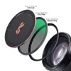 K F Concept Magnetic HD Cpl Nanox Camera Filter med lins Cap Circular Polarizing Multilayer Coatings 52mm 58mm 62mm 67mm 240327