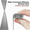 20 maille 22 mm pour xiaomi huami amazfit gts 1 2 2e 2 mini bip u s lite milanais bracelet bracelet band for gtr 42mm 47mm watch