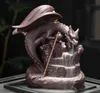 Ceramic Backflow Burness Censer Home Decor Dragon Holder Holder Home Office Teahouse Dest Desk Decoration Подарки 4996677